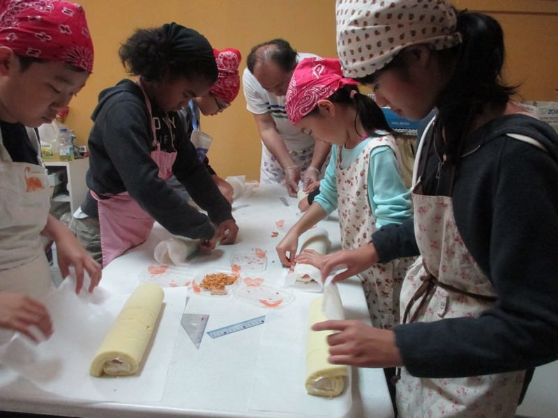 初めてのロールケーキ作り