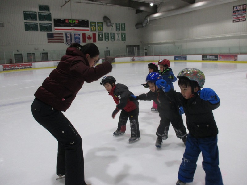 スーッと滑れて楽しくなったよ