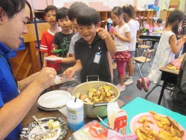 秋の収穫じゃがいもパーティー