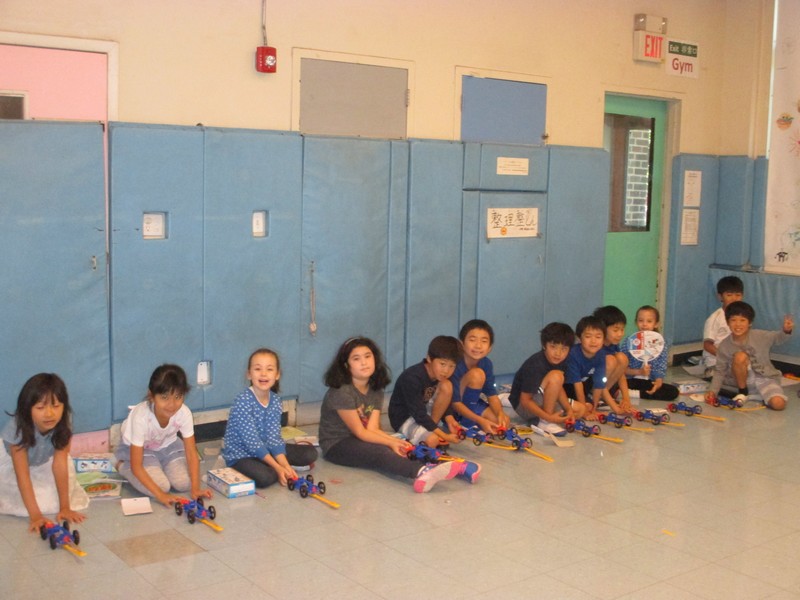 理科の授業から「風やゴムのはたらき」