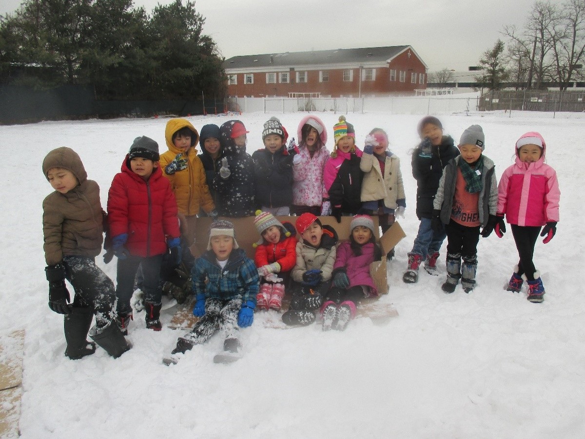 雪遊びで冬を満喫!