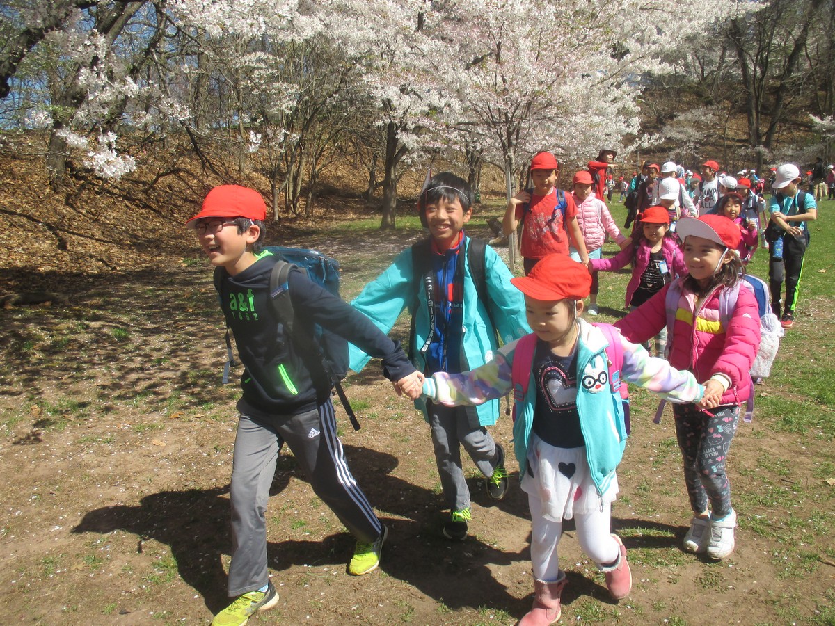 育英ペアで春の遠足
