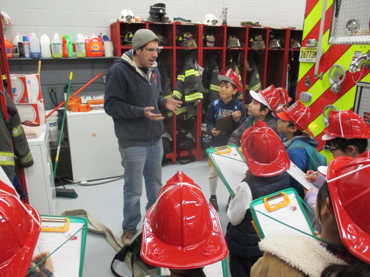 イングルウッドクリフス消防署見学