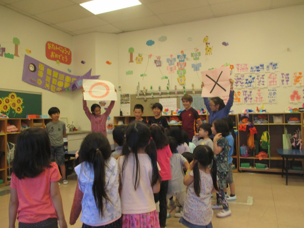 幼児部年長さんと交流会