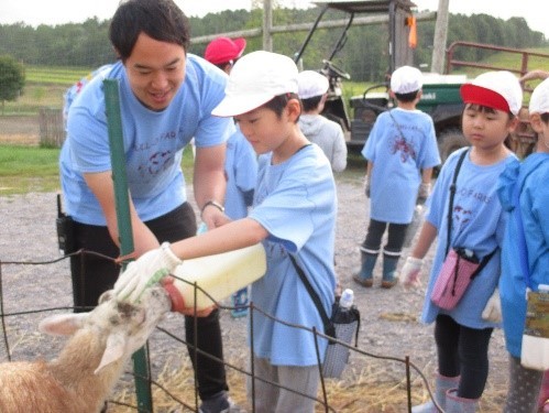 一泊二日の農場体験