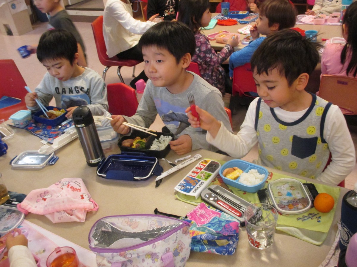 幼小交流昼食会