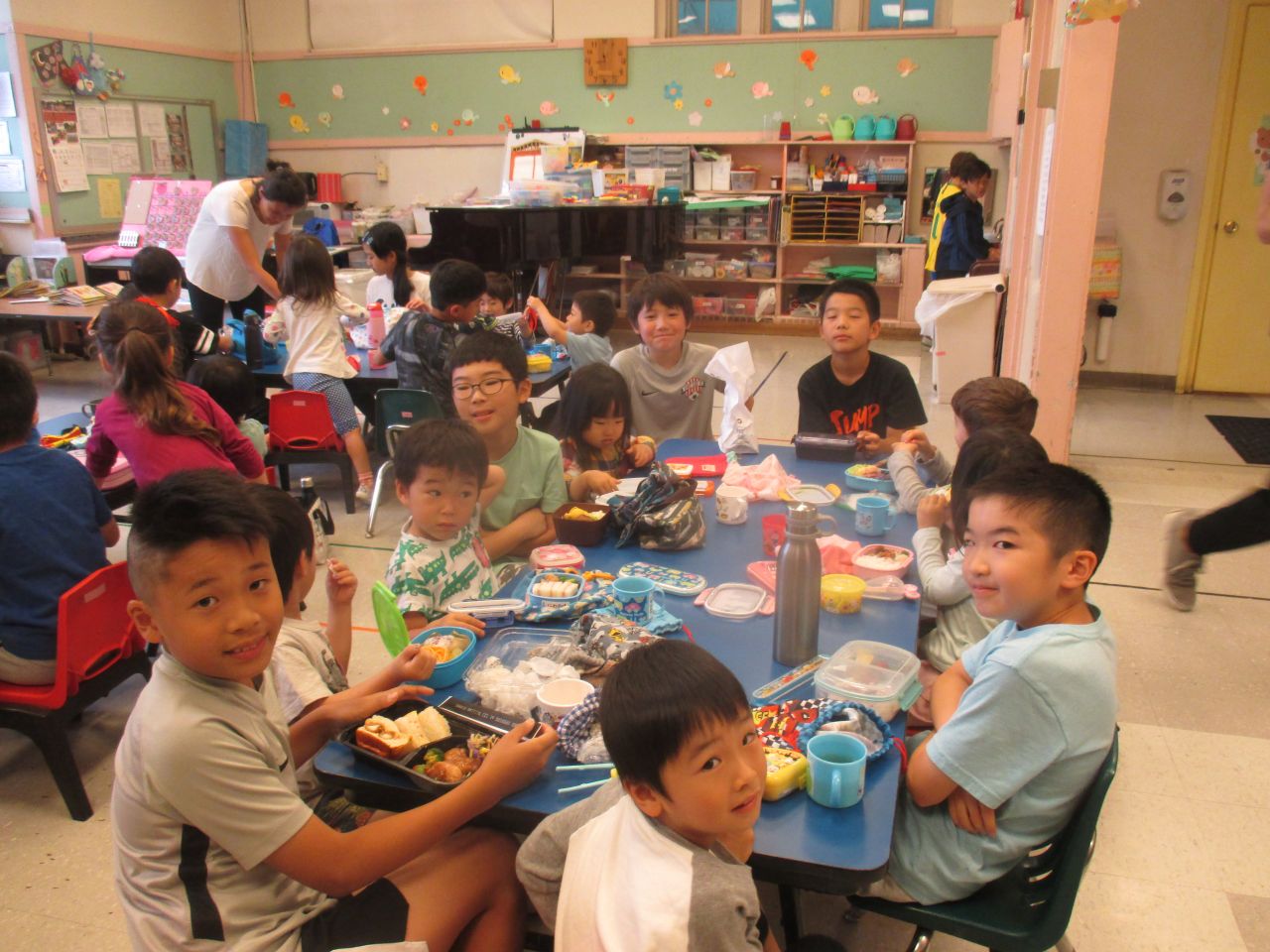 幼小交流昼食会