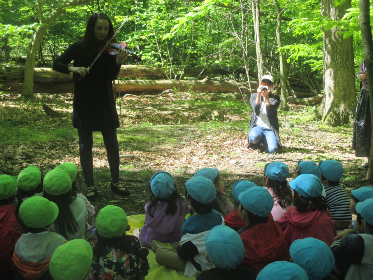 目指せ!バイオリニスト!森のバイオリンコンサート