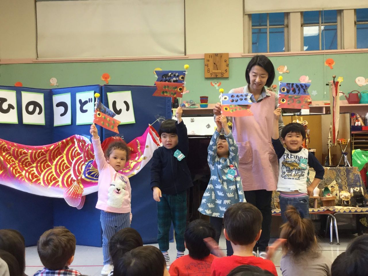 子どもの日の集い「元気いっぱい大きくなあれ」