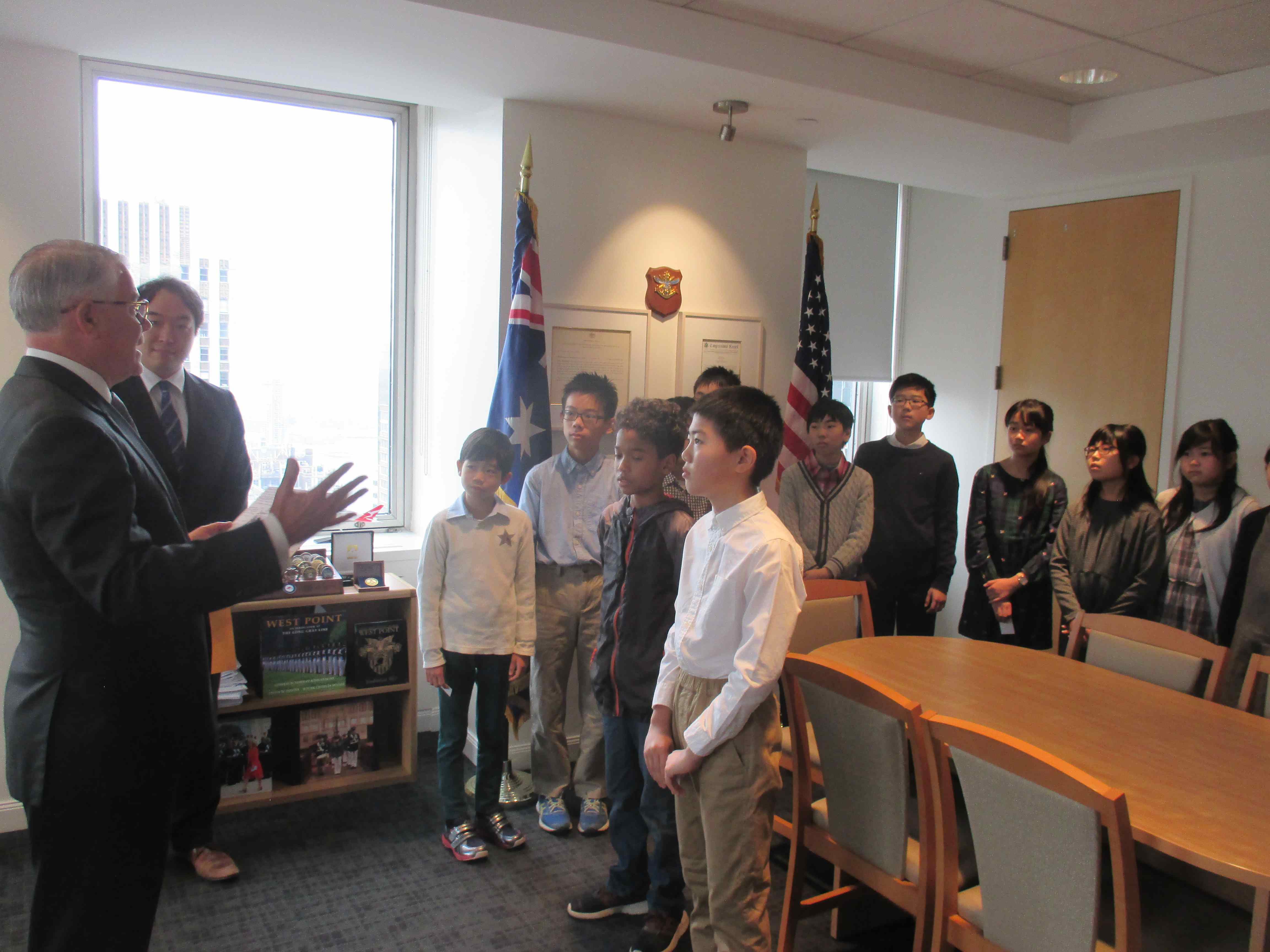 オーストラリア総領事館訪問