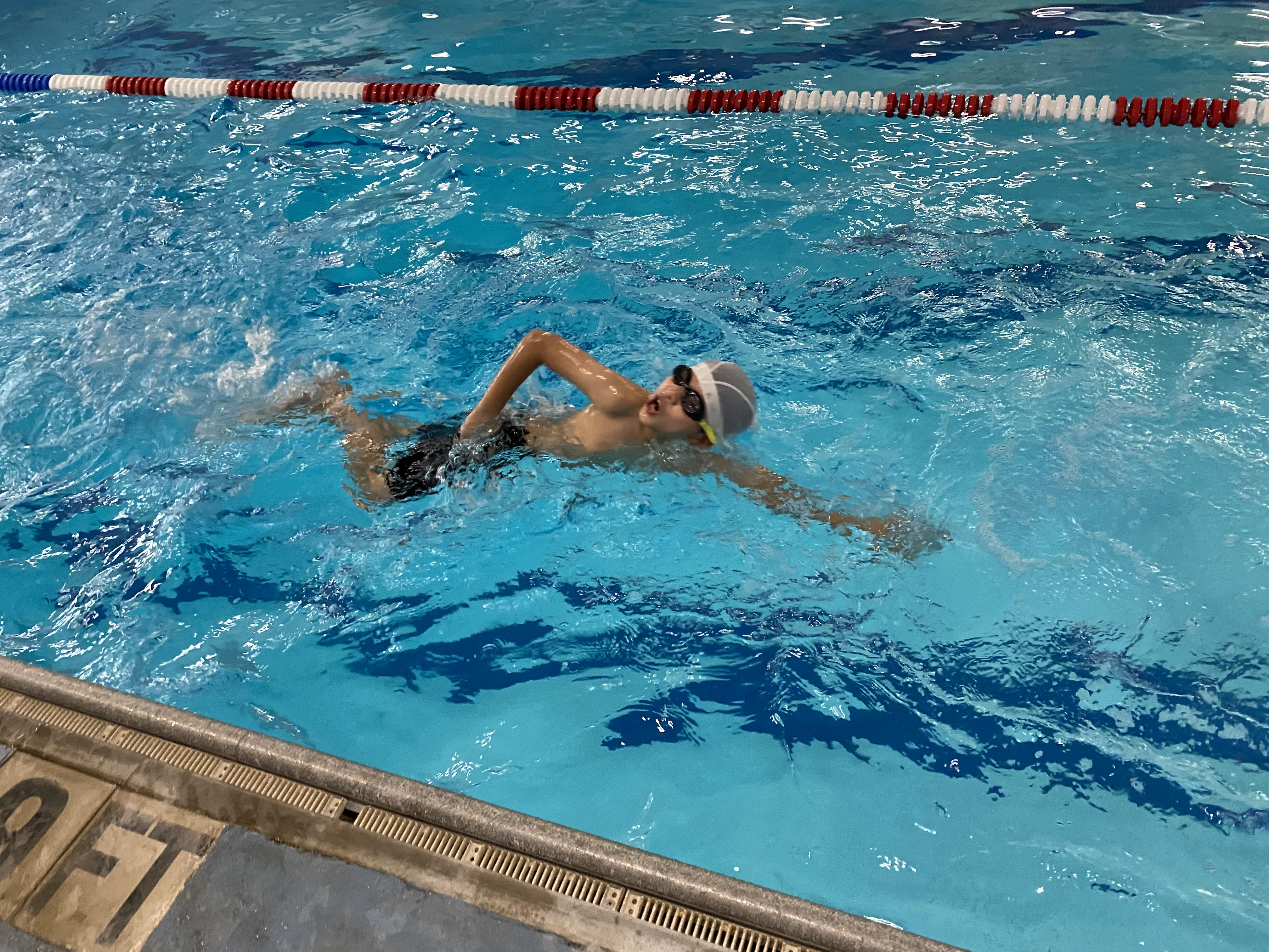 小学校最後の水泳教室