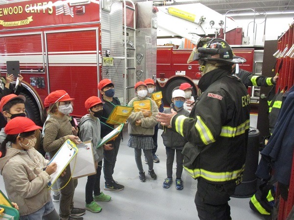 社会科消防署見学