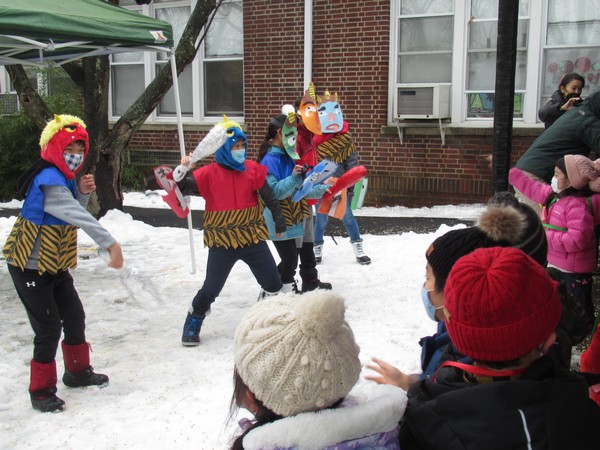 幼小交流‐節分の豆まき大会