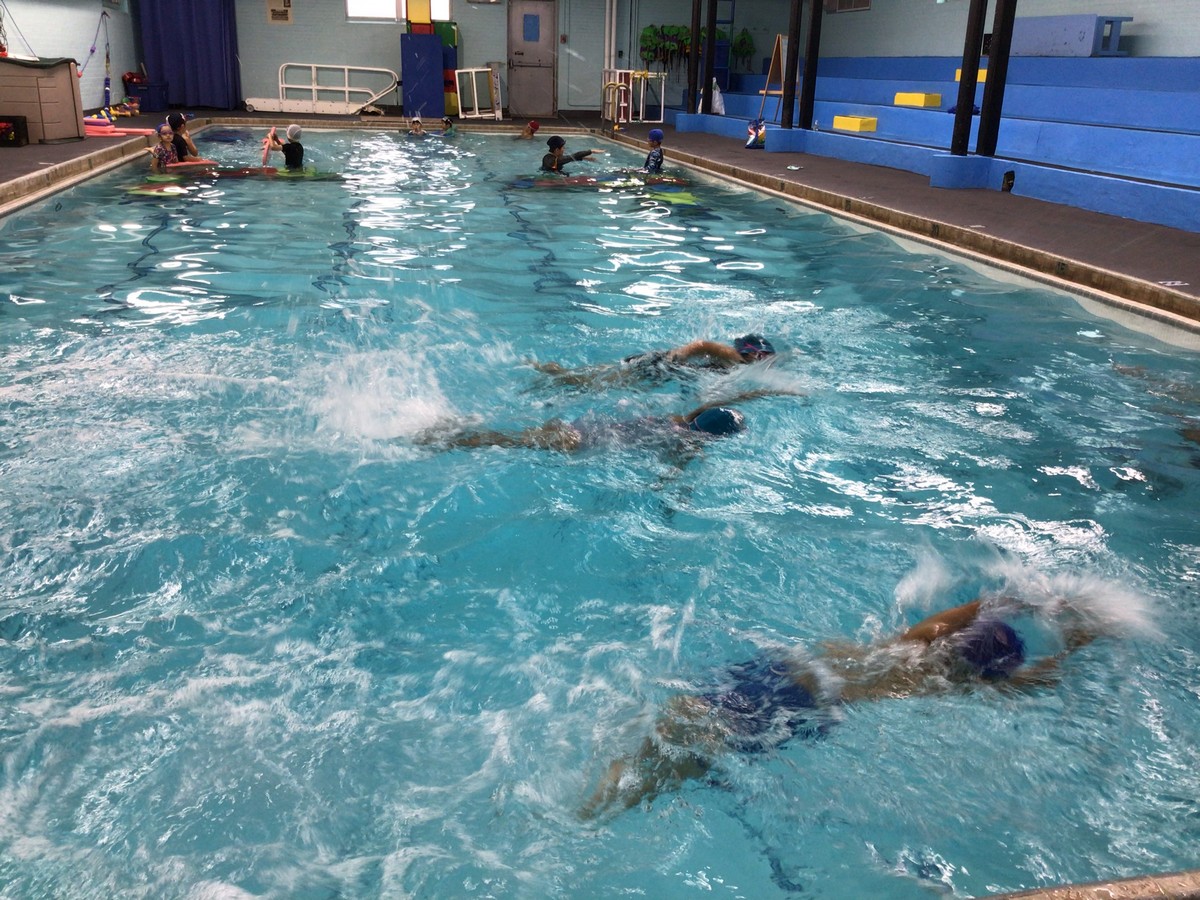 どんどん泳げるようになった水泳教室