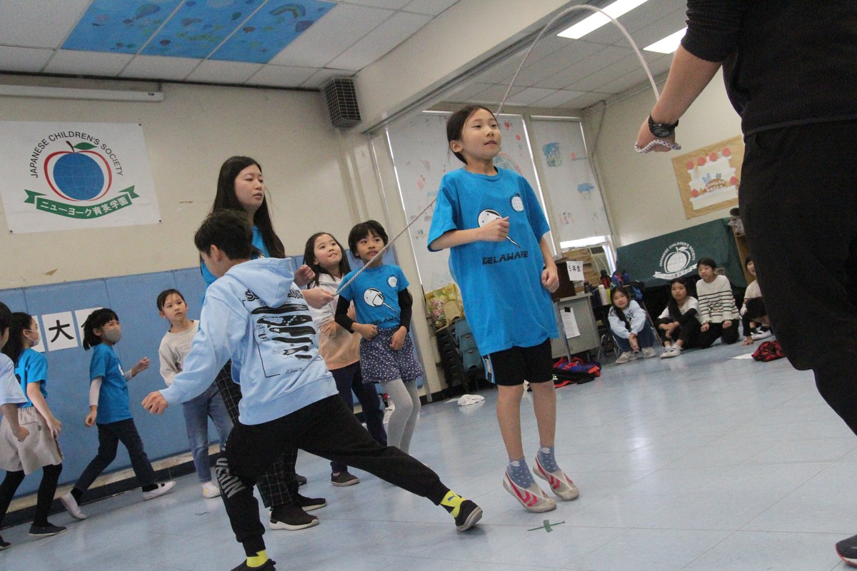 がんばった縄跳び活動