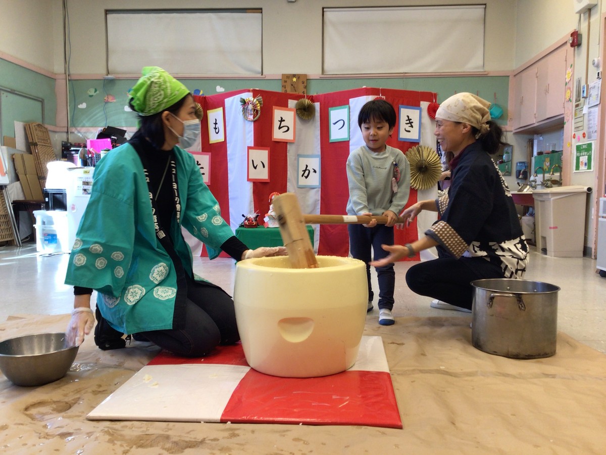 おもちつき大会