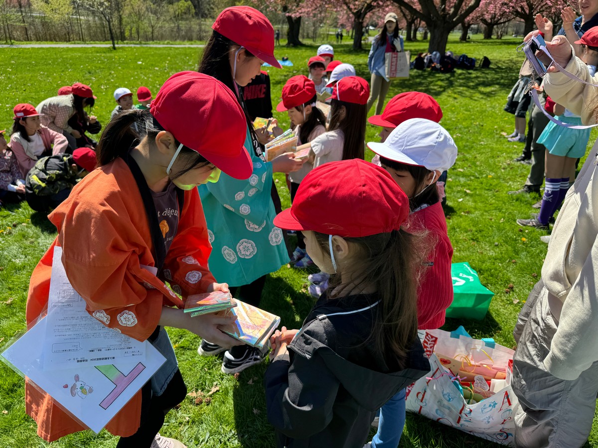 ようこそ育英学園へ 新入生歓迎遠足