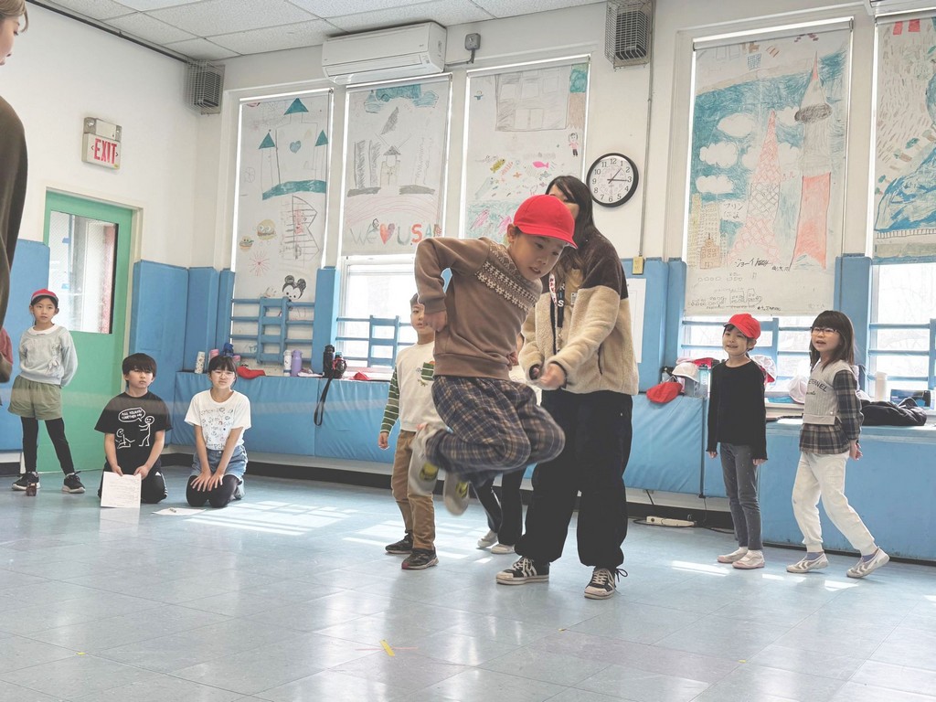 自分たちの記録に挑戦!長縄大会