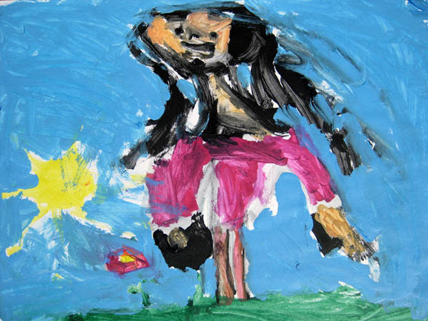 幼稚園児の部 金賞