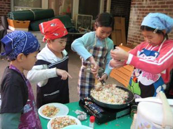 収穫祭クッキング