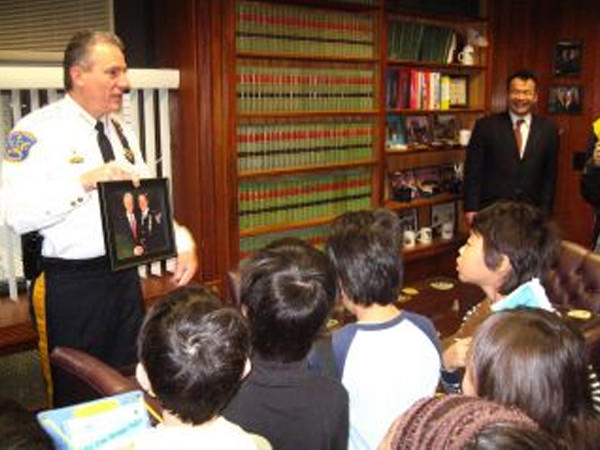 保安官のオフィス見学