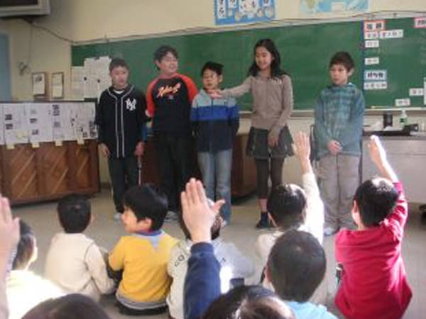 「年長さん見学」