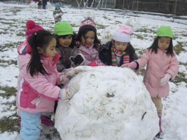 「よいしょ、こらしょ。」