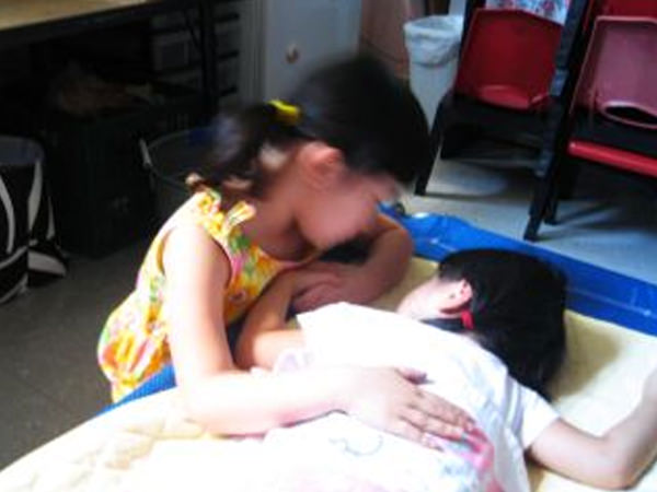 「４月「年少さんへのお助け隊」」