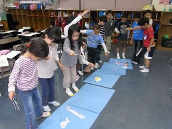 「ふえたりへったり　魚つり」