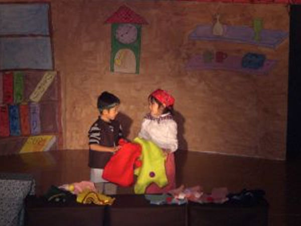 「力を合わせた学園祭発表!」