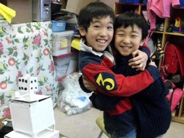 「算数科ではこ作り!」