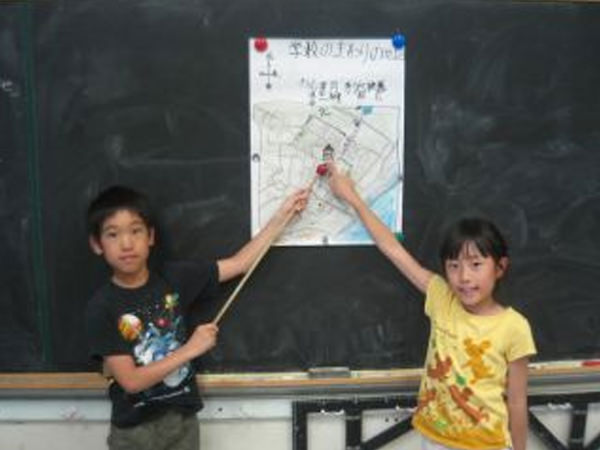 「やった!オリジナルマップ完成。」