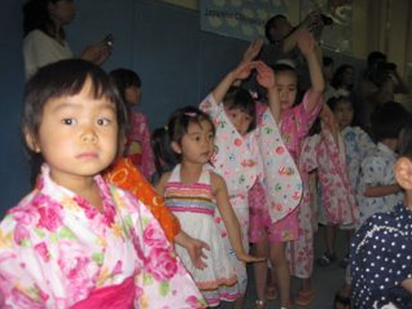 「元気に踊った夕涼み会」