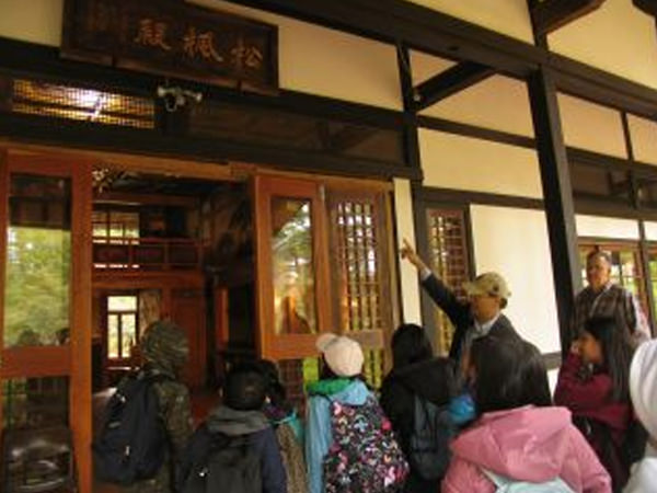 「松楓殿見学」