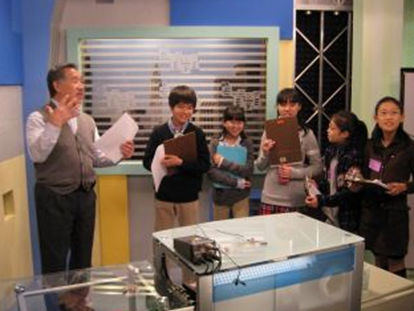 「放送局見学」