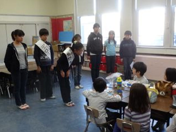 「児童会役員選挙」