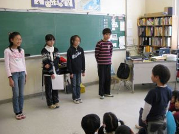 「年長さん見学」