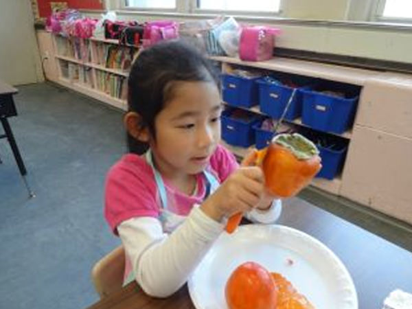 「干し柿をつくろう!」