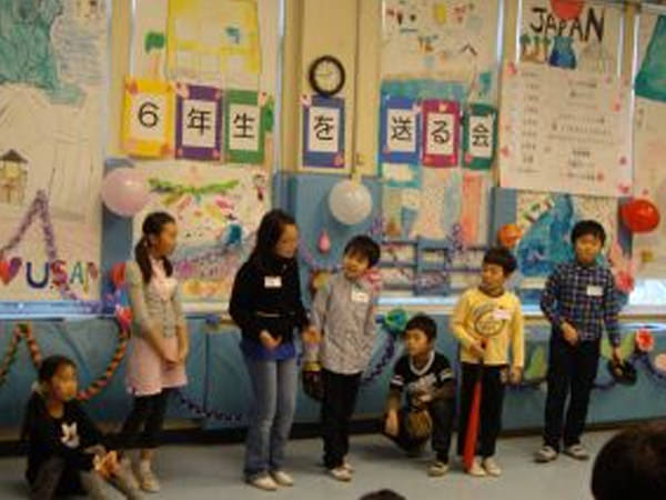 「6年生を送る会「思い出キャンディー」」