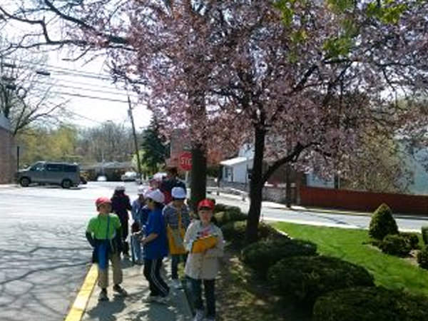 「ニューヨーク育英学園周辺地図完成」