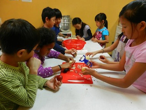 収穫したじゃがいもで クッキング」