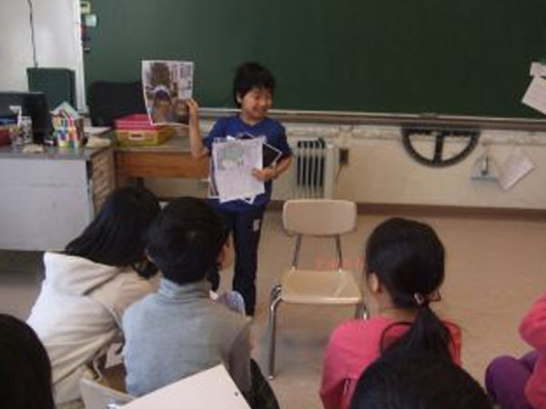 「冬休みの思い出発表会」