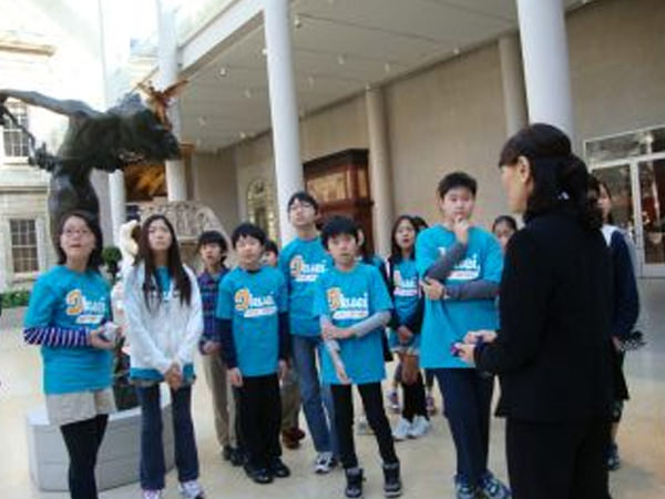「メトロポリタン美術館見学」