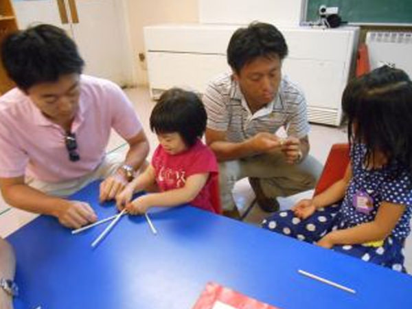 「割り箸パチンコで遊ぼう!~日曜参観~」