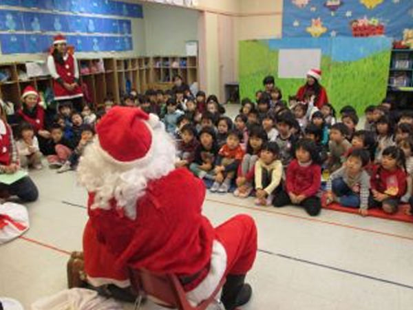 ｢サンタさん、ありがとう！　年末お楽しみ会｣