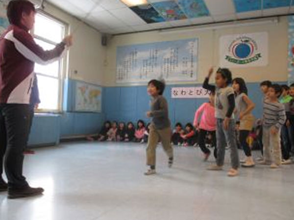 「なわとび大好き!長縄跳び大会目標達成!」