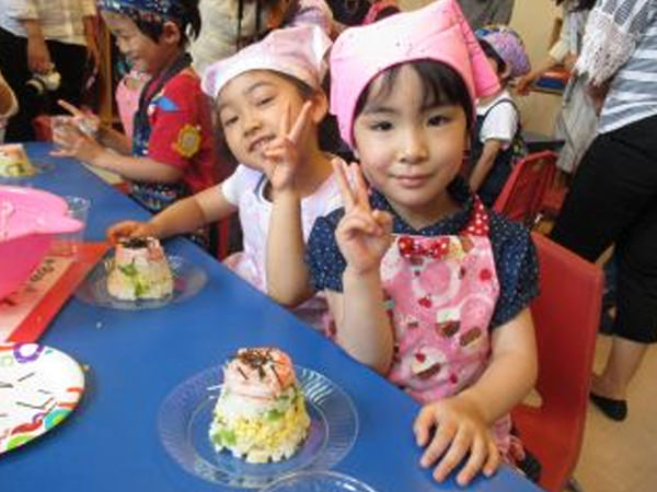 ｢保育参観（クッキング）」