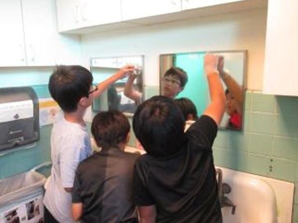 家庭科『きれいにしようクリーン大作戦』