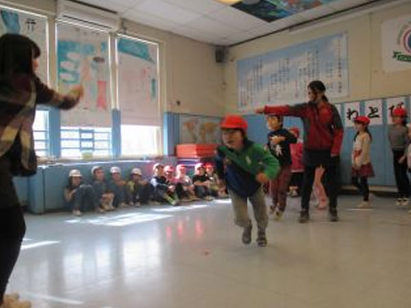 「長縄跳び大会」