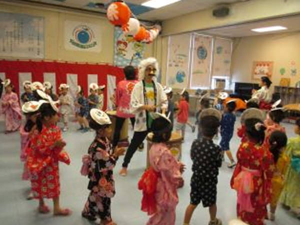 「夏のお楽しみ会で夏満喫」